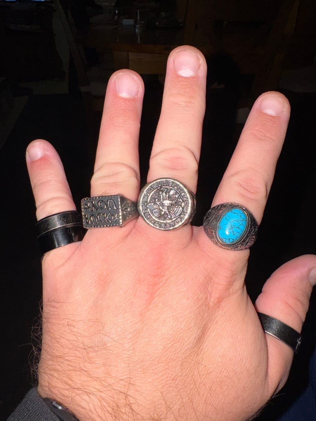 Customer photo review of BLACKED CROSS.