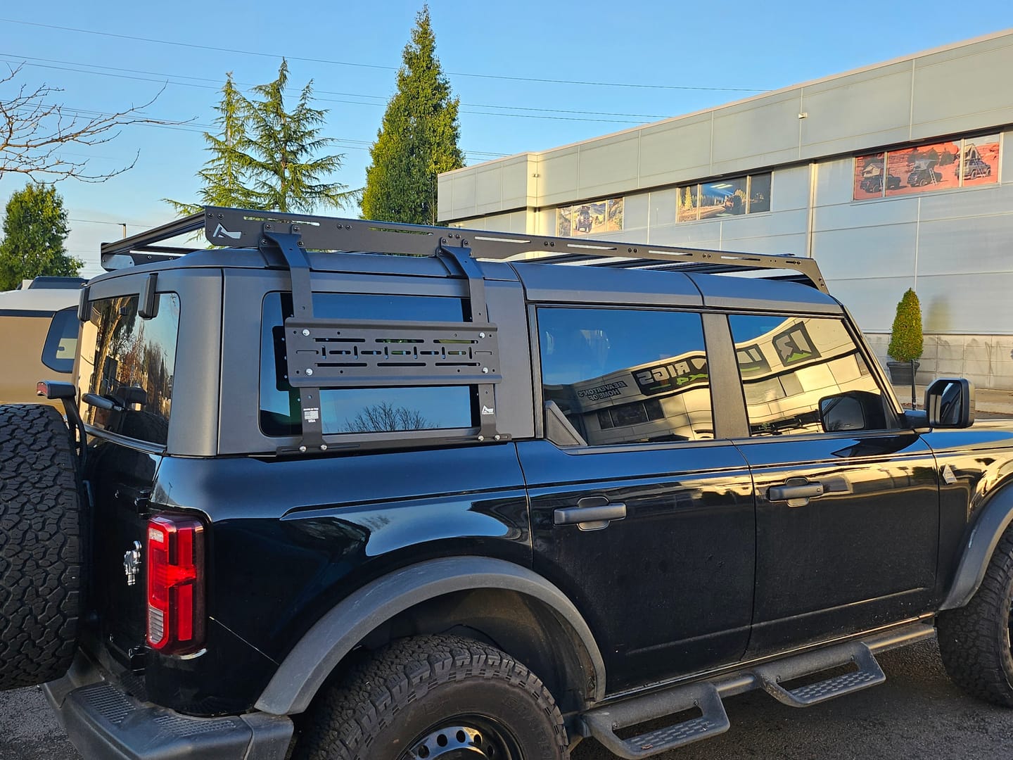 Customer photo review of Modular Roof Rack For The Ford Bronco 4-Door