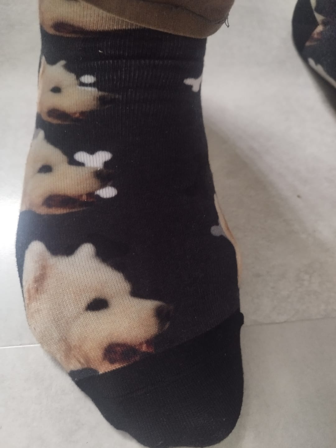 Customer photo review of Votre photo - Chaussettes personnalisées