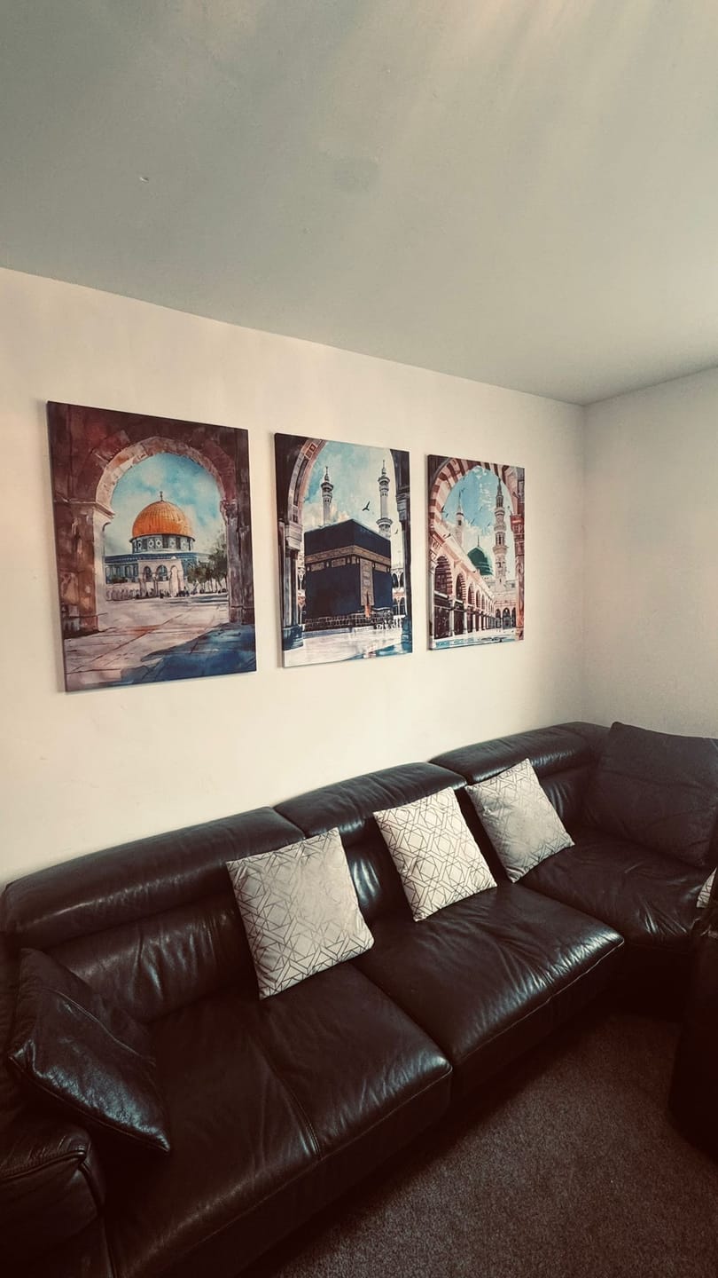Customer photo review of Al-Aqsa, Kaaba & Masjid an-Nabawi Set of 3