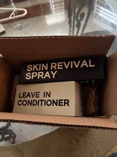 Customer photo review of Leave-In Conditioner