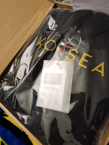 Customer photo review of Golden Phoenix Embroidered Hoodie