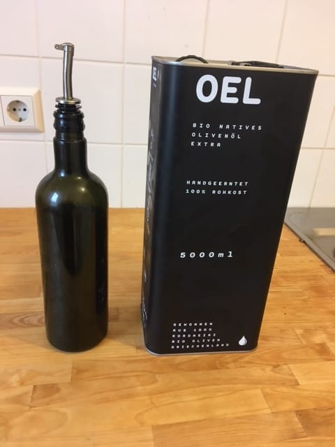 Customer photo review of Bio Natives Olivenöl Extra aus Griechenland 5 l