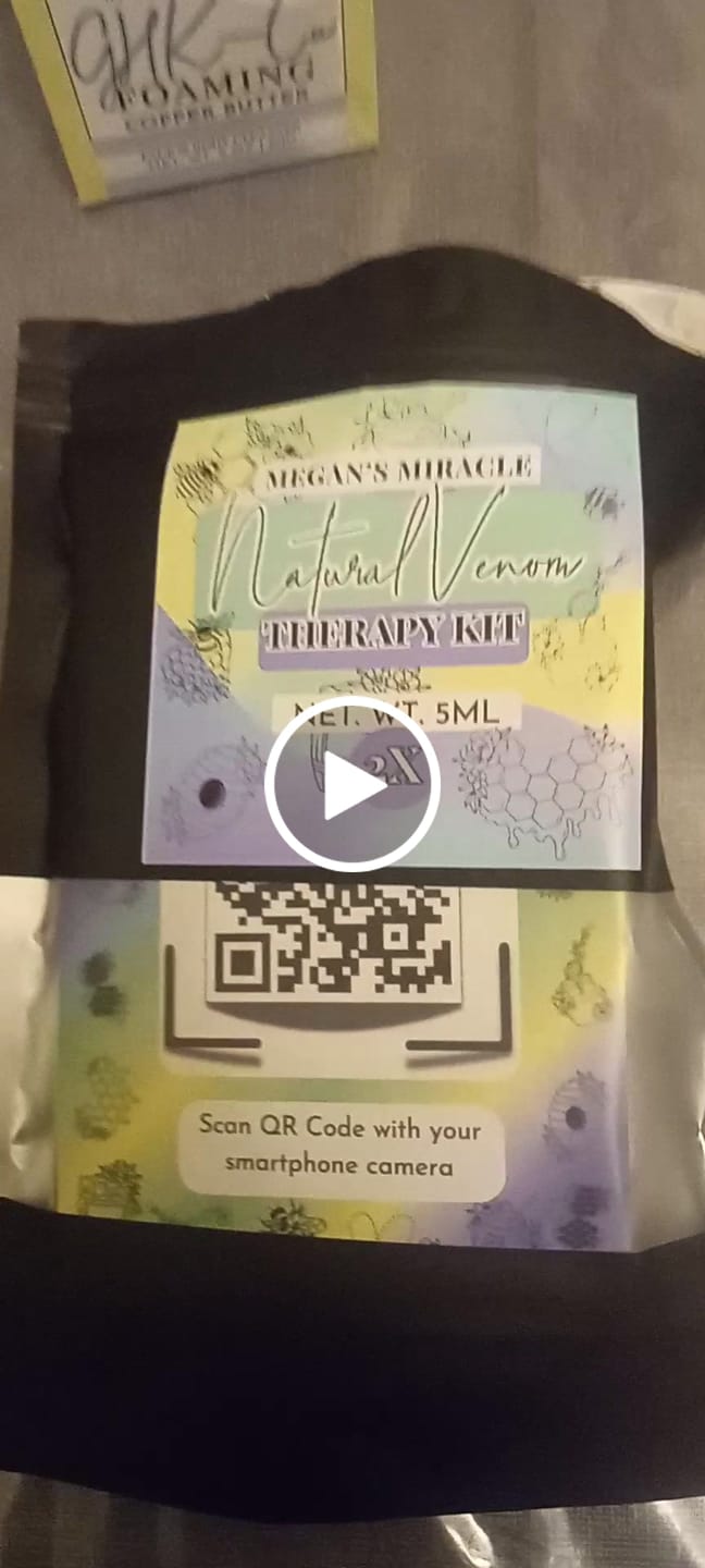Customer video review of Natural Grade Bee Venom Therapy Kit