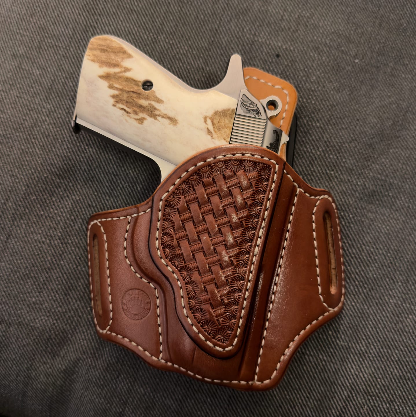 Customer photo review of Classic Pancake Holster