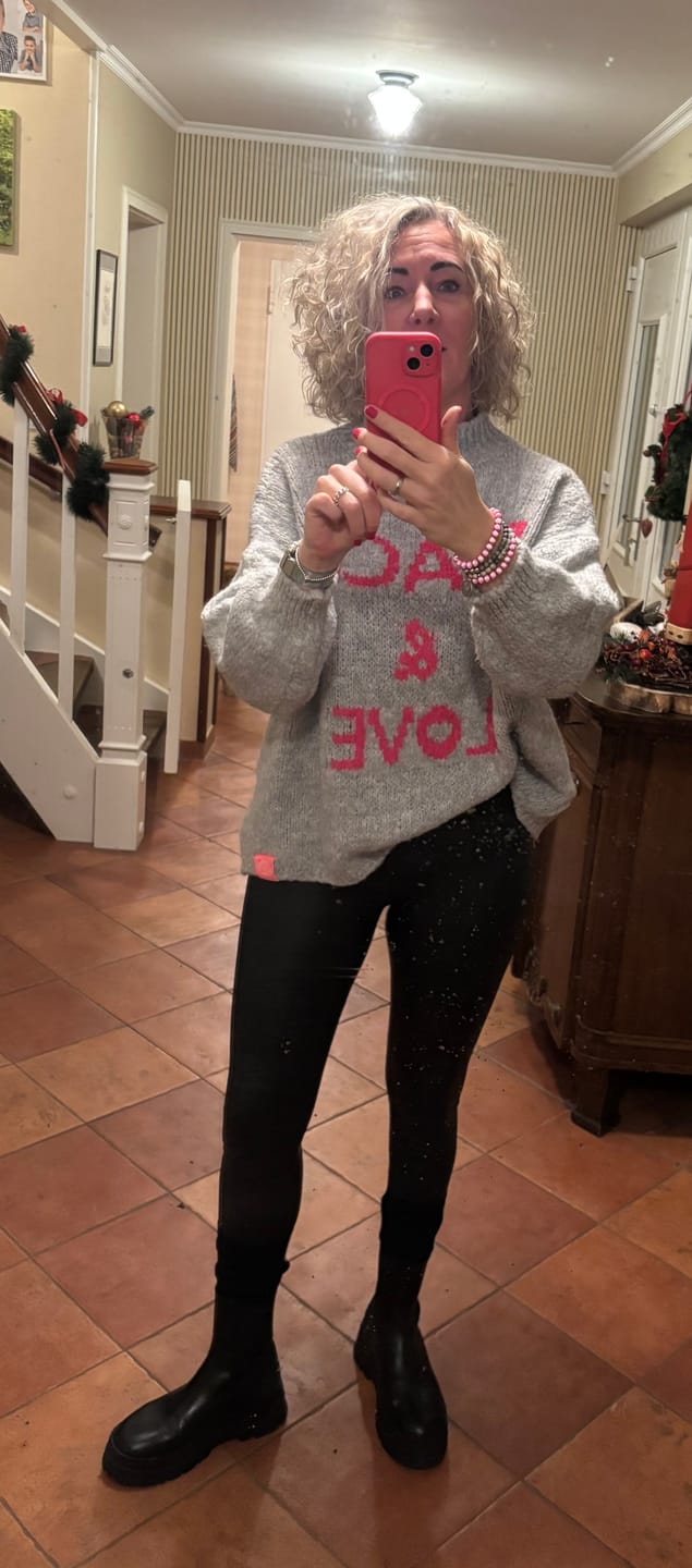 Customer photo review of Strickpulli BEACH & LOVE