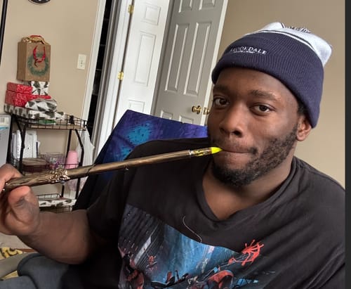 Customer photo review of Wandjamin Cart Battery with LED Light & Slide to Hide Feature