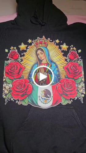 Customer video review of Gildan Heavy Blend Sweatshirt 18000