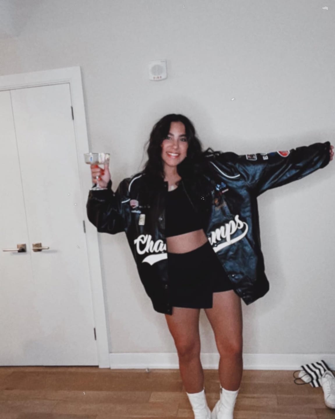 Customer photo review of Aelfric Eden Racing Leather Jacket