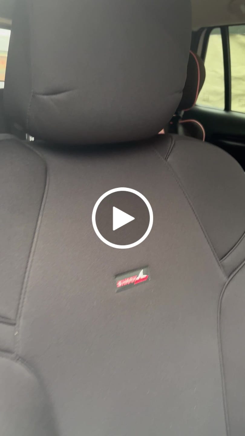 Customer video review of Sharkskin PLUS Seat Covers for Isuzu MU-X 5 Seater (June/2021-On)