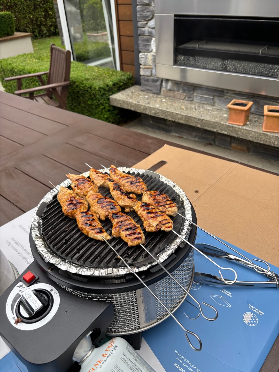 Customer photo review of COBB Grill Gas