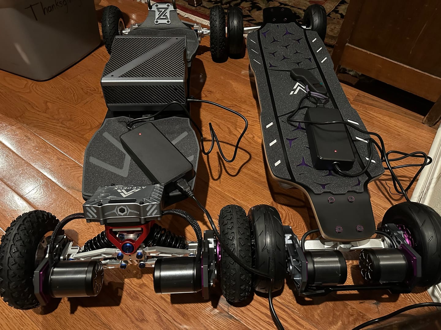 Customer photo review of Acedeck® Nyx Z3 Off-road Electric Skateboard