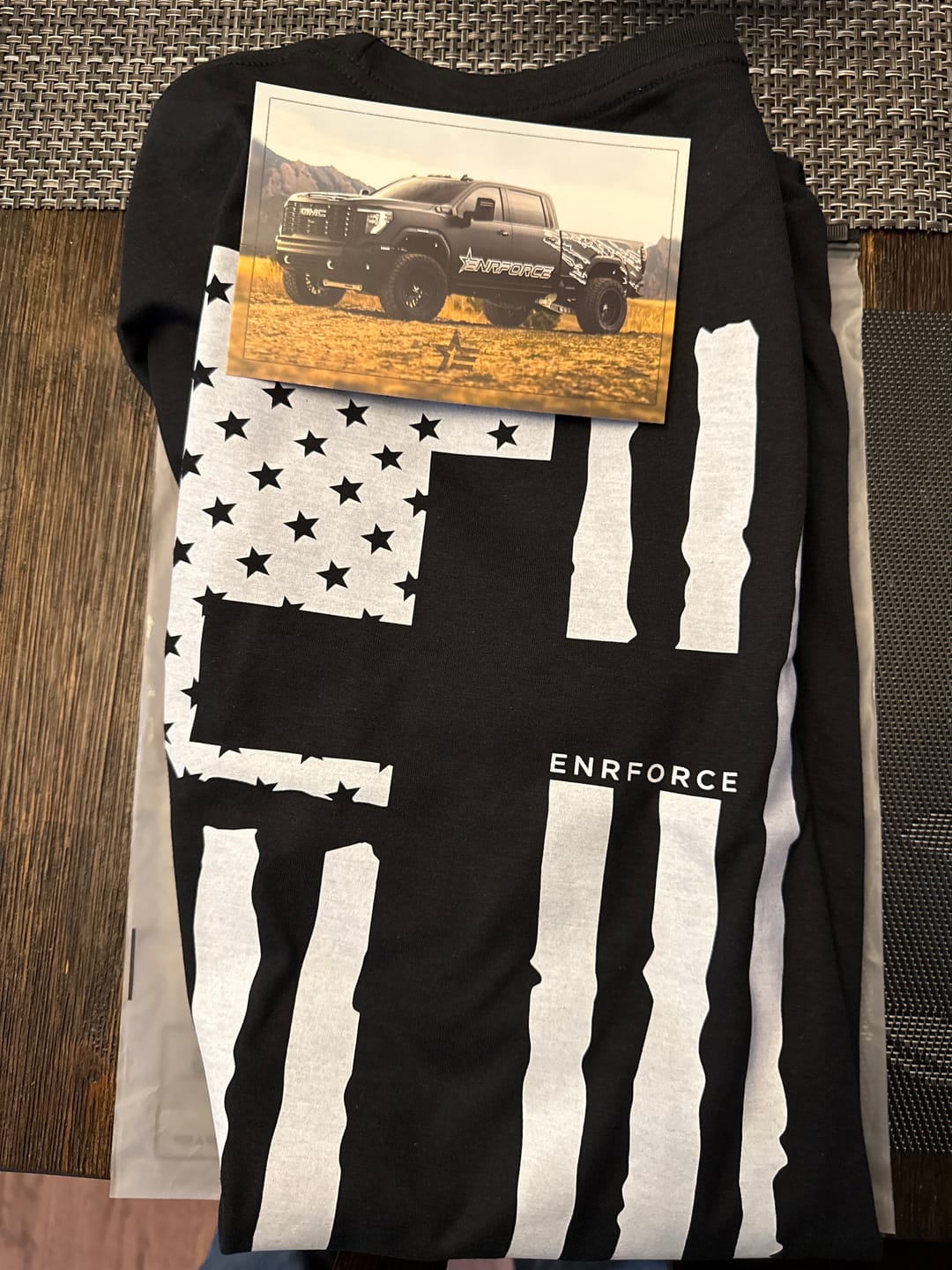 Customer photo review of Leader Tee