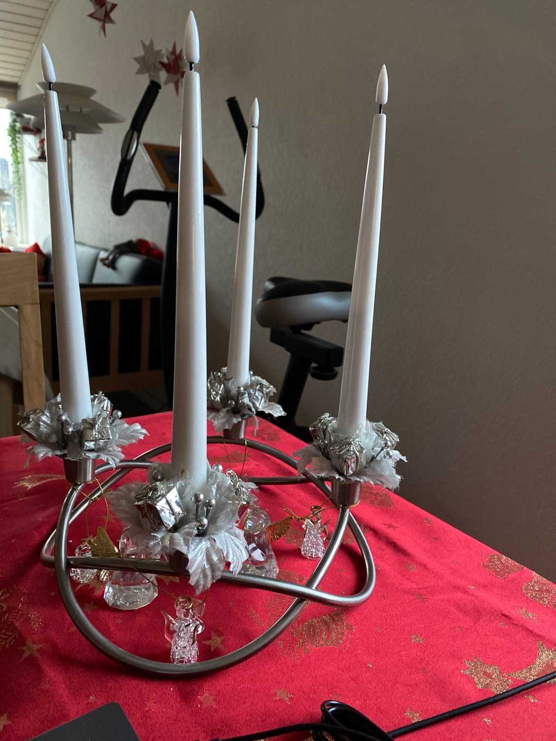 Customer photo review of LED Fyrfadslys 2 stk. Hvid
