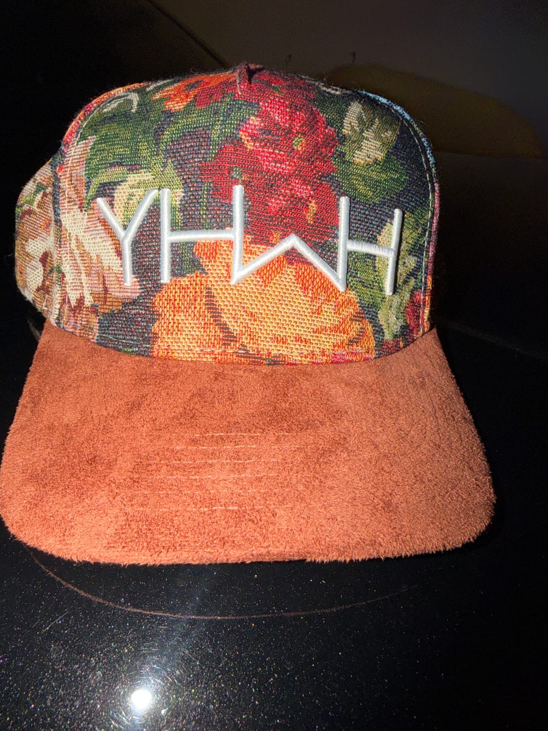 Customer photo review of Floral YHWH Hat
