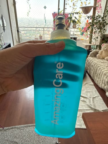 Customer photo review of Botella Soft Flask Running 500ml