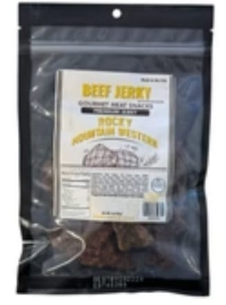 Customer photo review of Gourmet Premium Beef Jerky