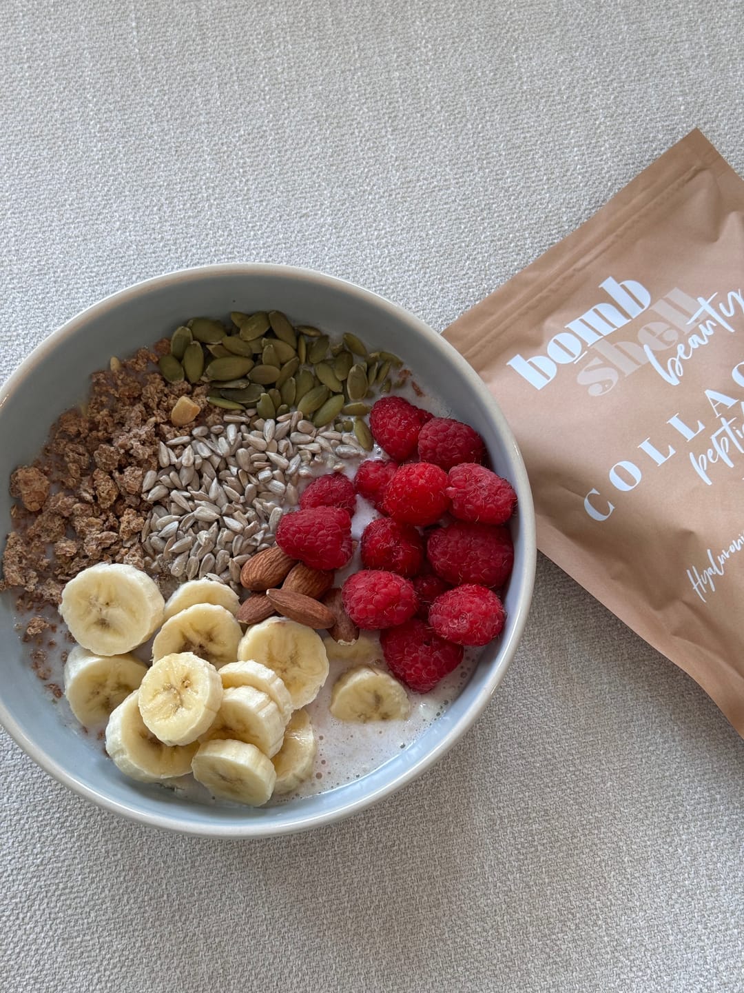 Customer photo review of Beauty: Bovine Collagen, Hyaluronic Acid, Vitamin C & Biotin (250g)