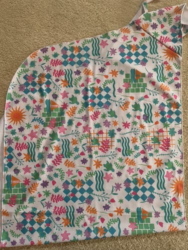 Customer photo review of SARONG Under The Sea White Cover Up