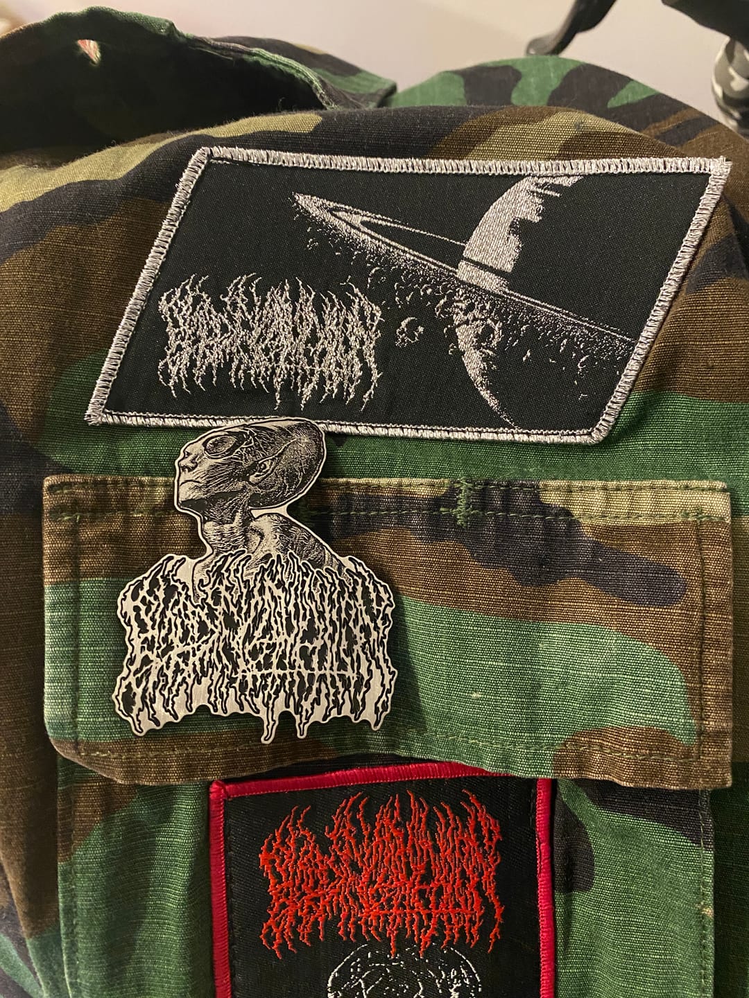 Customer photo review of Blood Incantation - Interdimensional Extinction - Patch