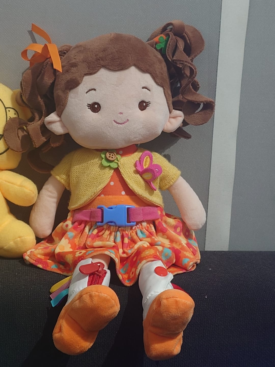 Customer photo review of Personalized Flora Girl - Montessori Doll