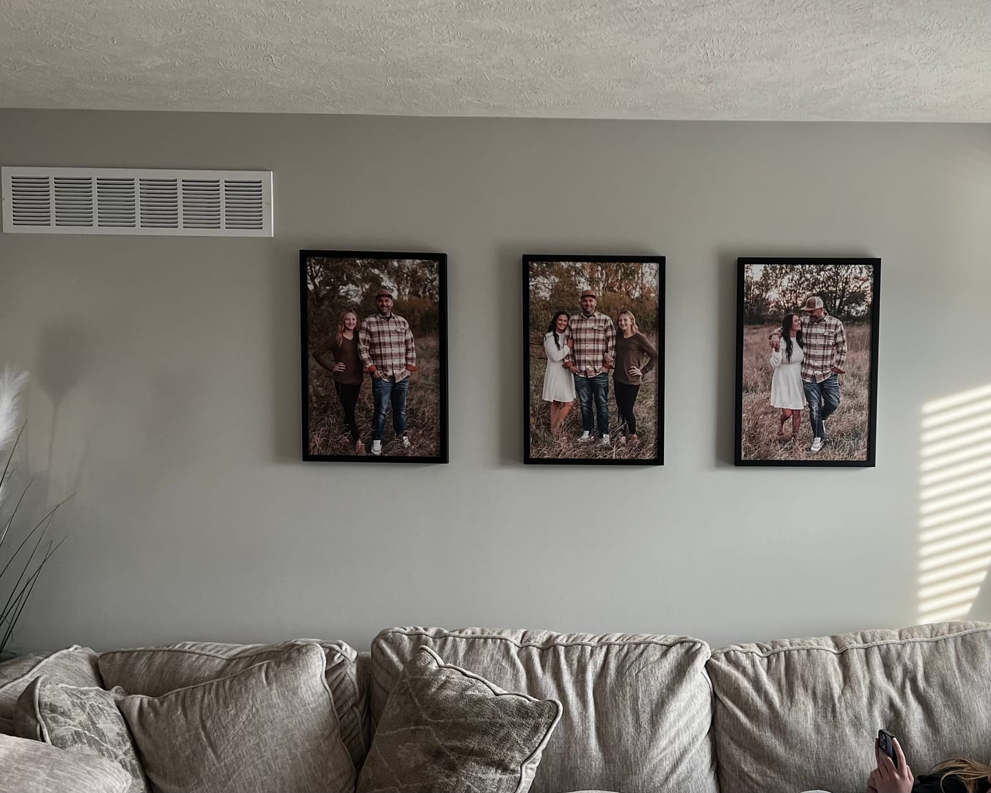 Customer photo review of Framed photo