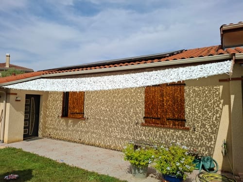 Customer photo review of Filet de camouflage renforcé sable
