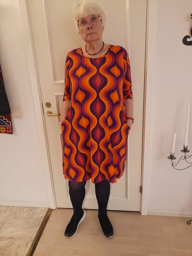 Customer photo review of A-linjeklänning Venus by Rino