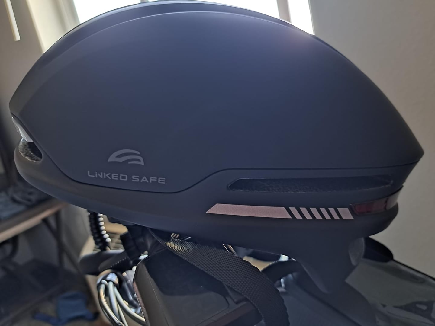 Customer photo review of Linksafe Smart Cycling Helmet