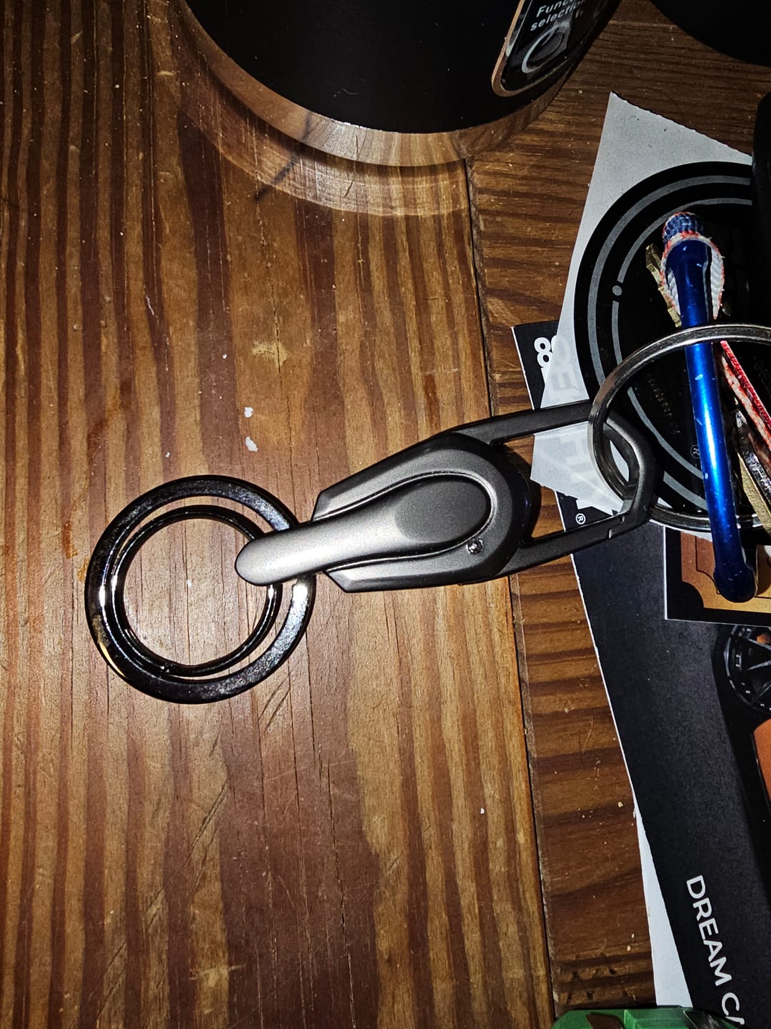 Customer photo review of 80Eighty® Zinc Alloy Keychain