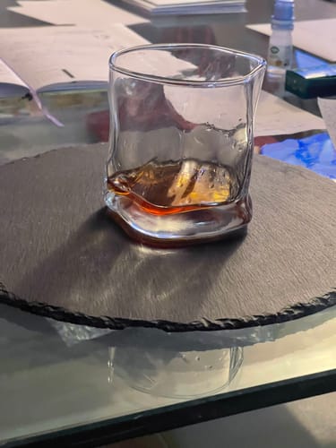 Customer photo review of Crumple - Japanese Whisky Glass