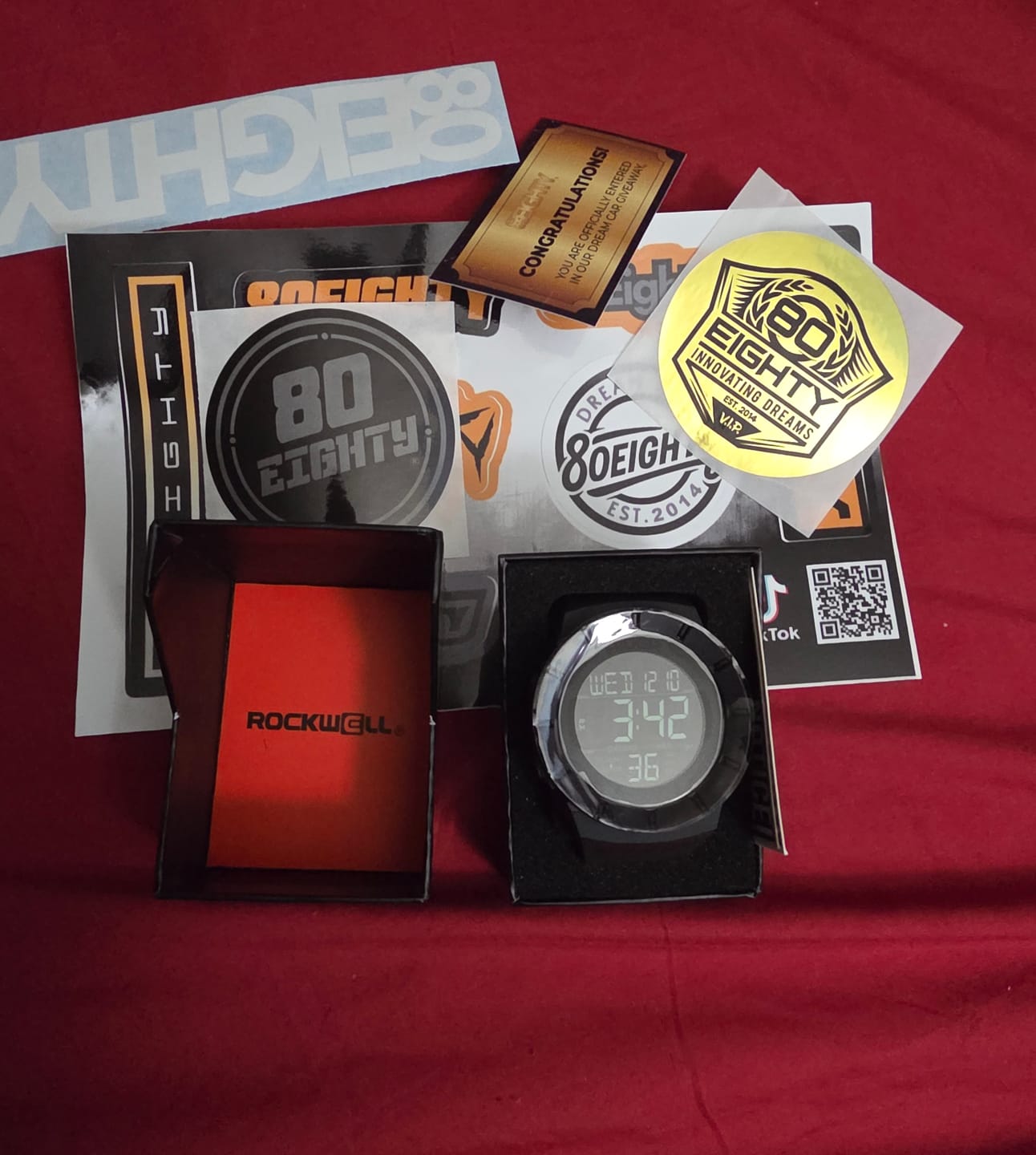 Customer photo review of 80Eighty® + Rockwell® Coliseum Watch