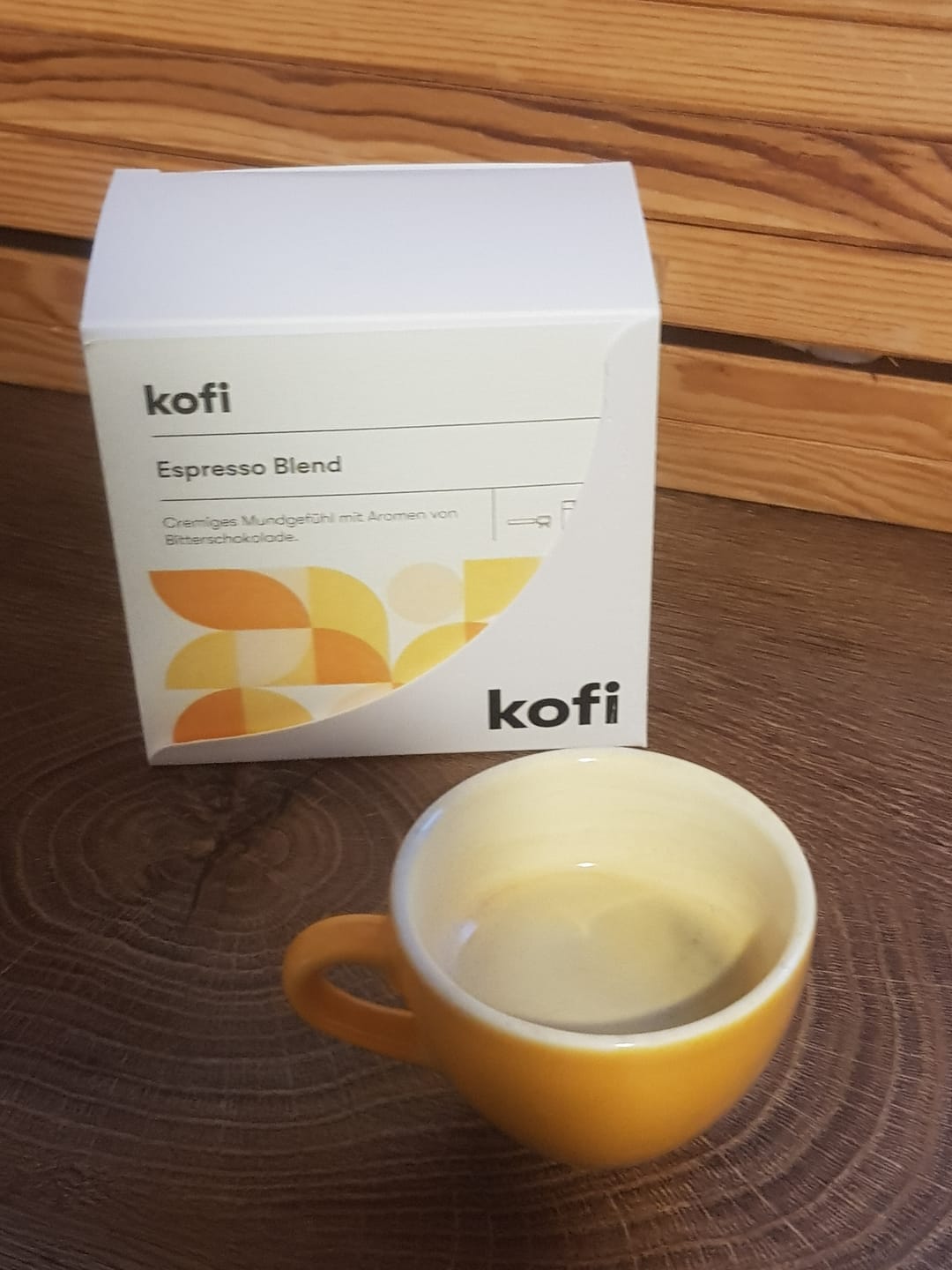 Customer photo review of Espresso Blend