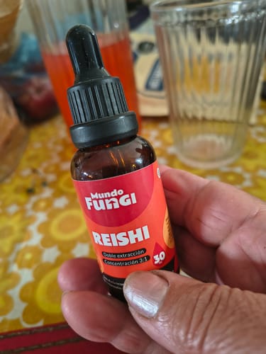Customer photo review of Reishi en Gotas - Ultra Concentrado