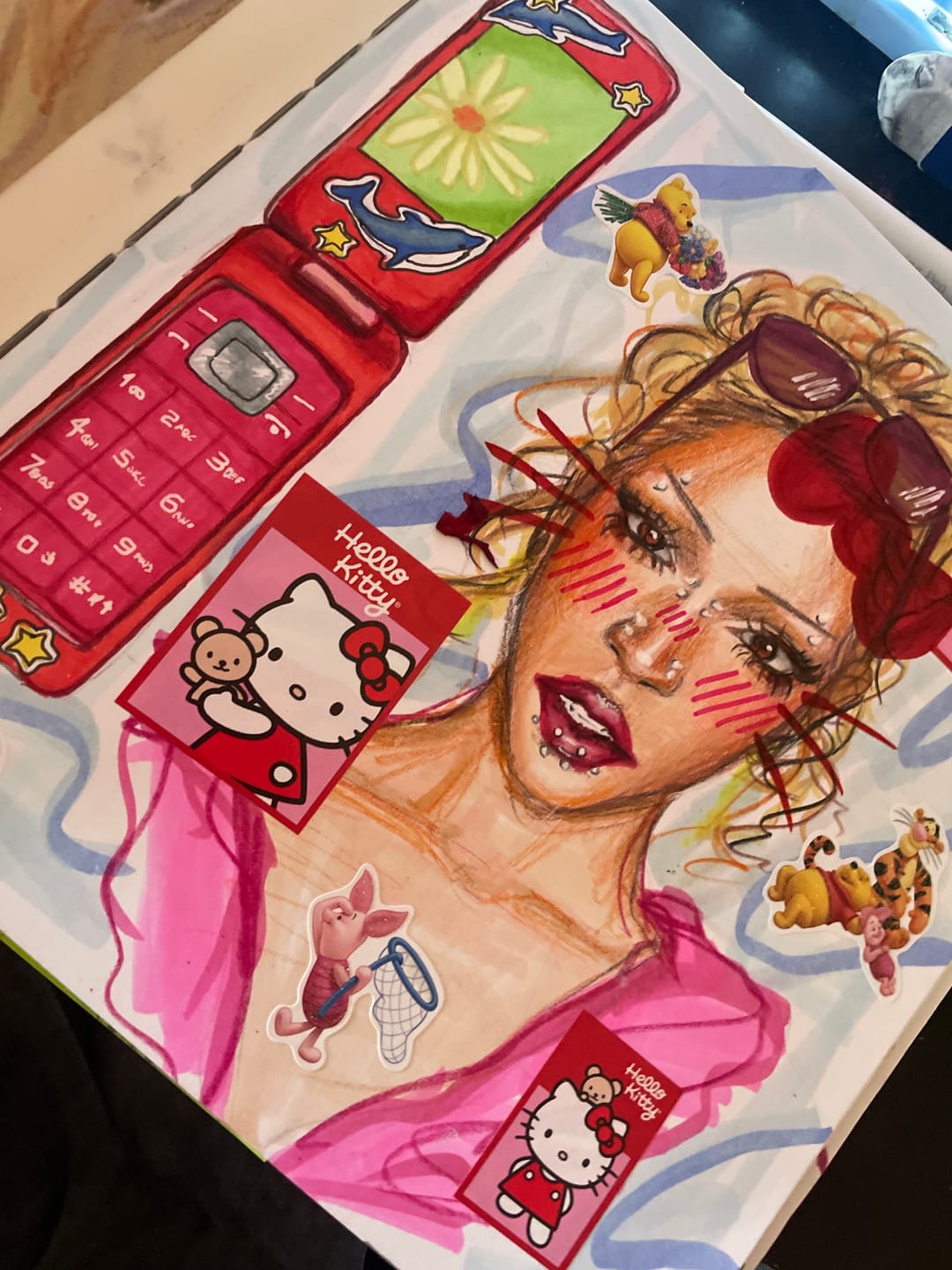 Customer photo review of Ohuhu Marker Pads Art Sketchbooks for Markers, 2 Pack