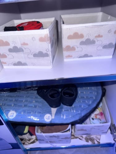 Customer photo review of Qoolish 6-Pack Drawer Organizers: Tidy-Up Your Space in Style! (Available in 10 Colors)