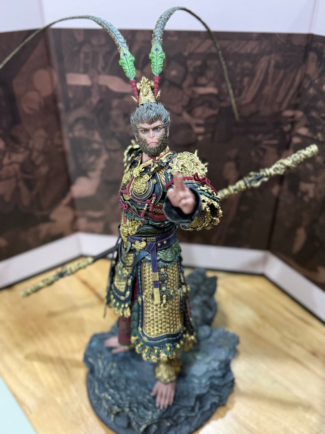 Customer photo review of Black Myth: Wukong Great Sage Armor Set 1/6 Collectible Figure