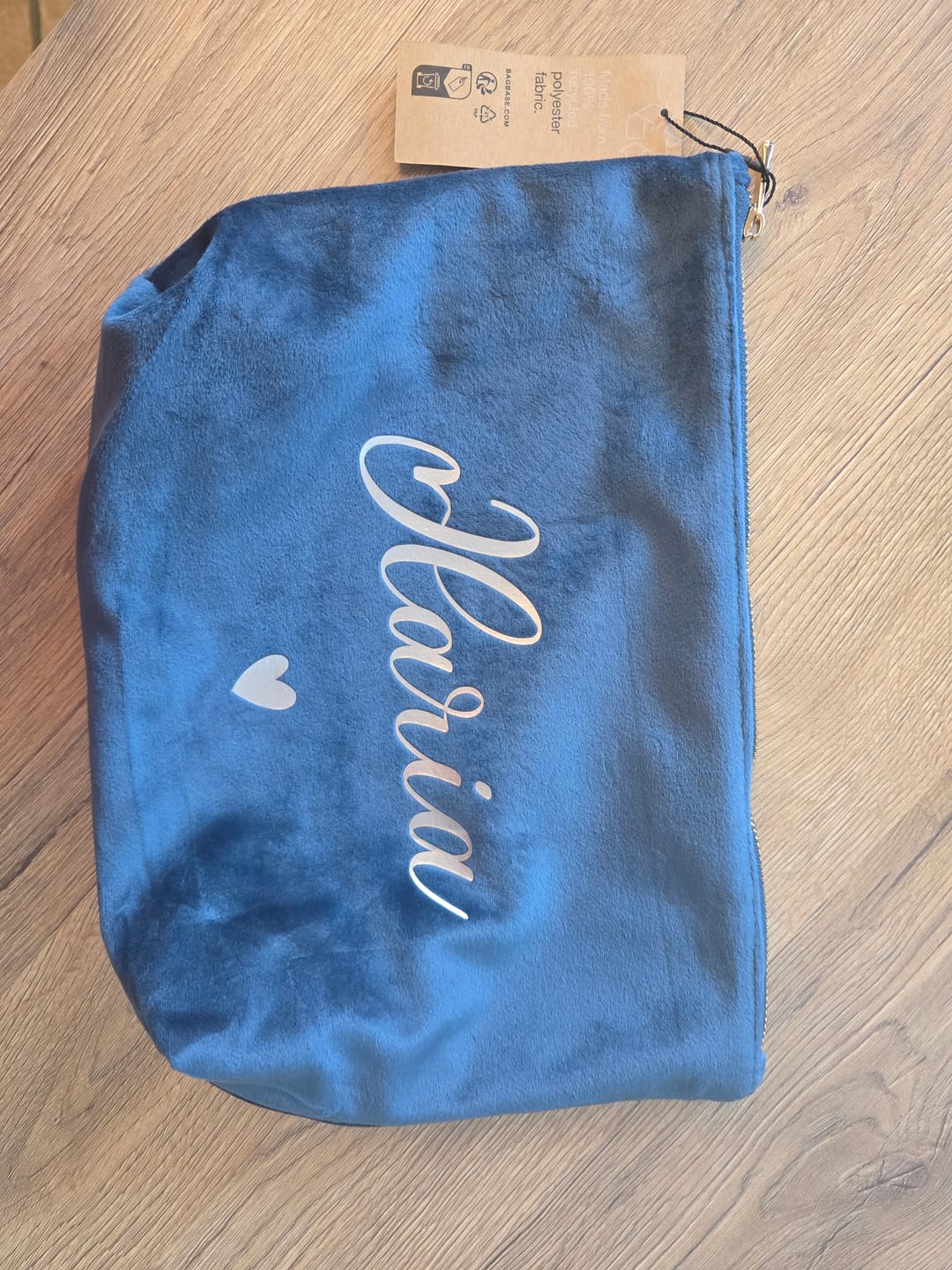 Customer photo review of La mia borsa per cosmetici - Borsa personalizzata per trucchi e cosmetici con nome
