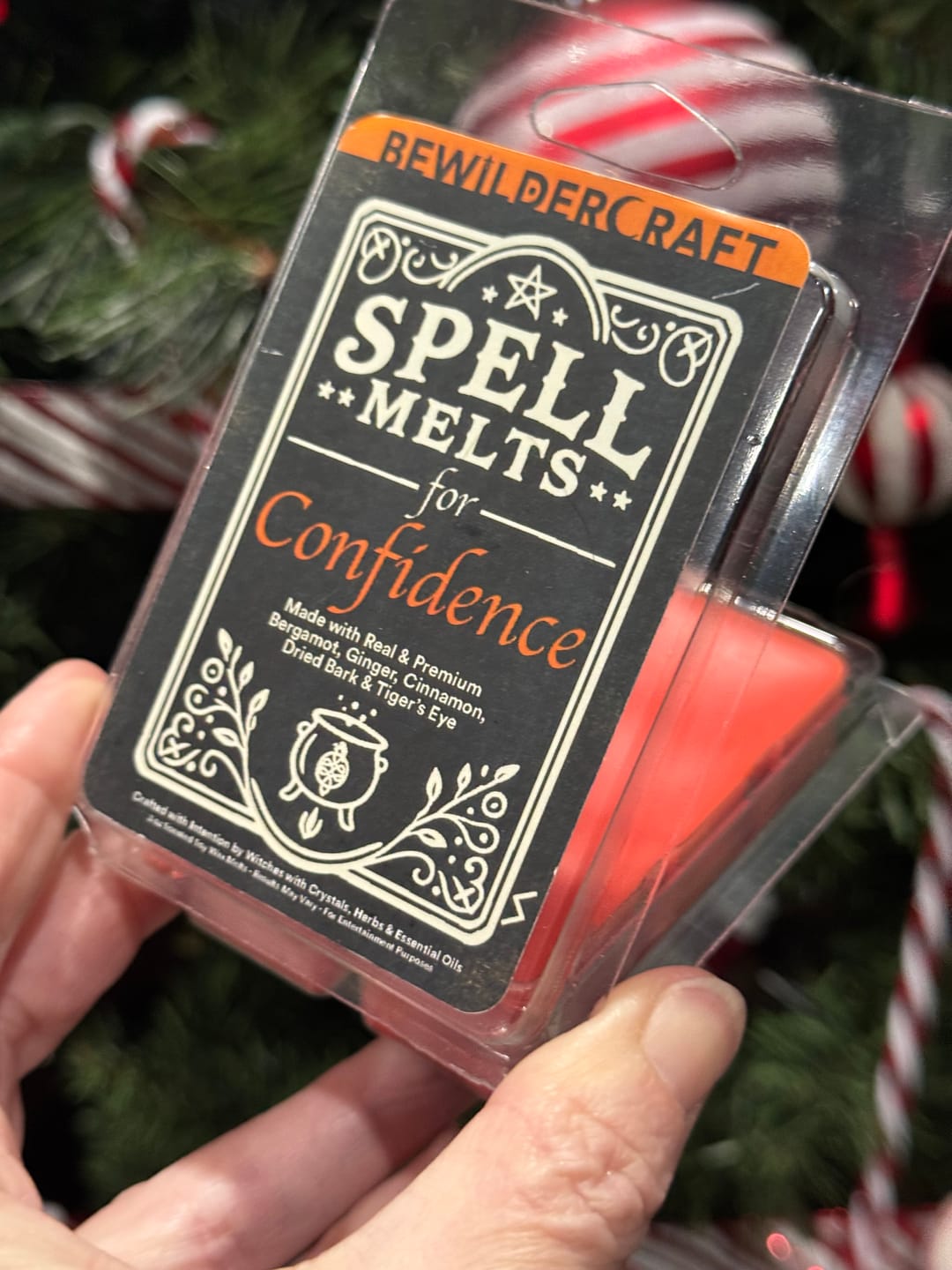 Customer photo review of Spell Melts for Confidence Wax Melts