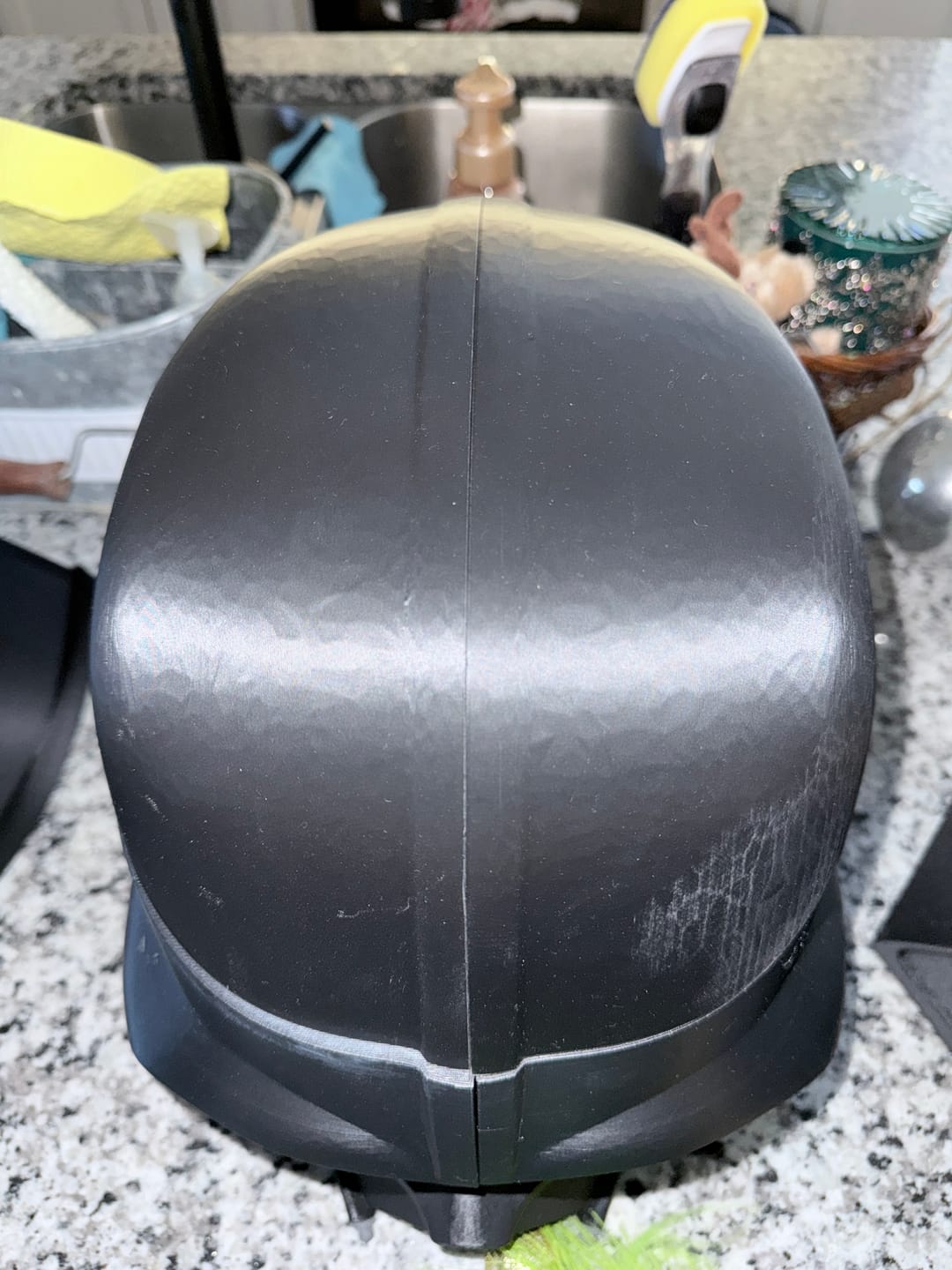 Customer photo review of Matte Black PETG Filament 1.75mm 1kg
