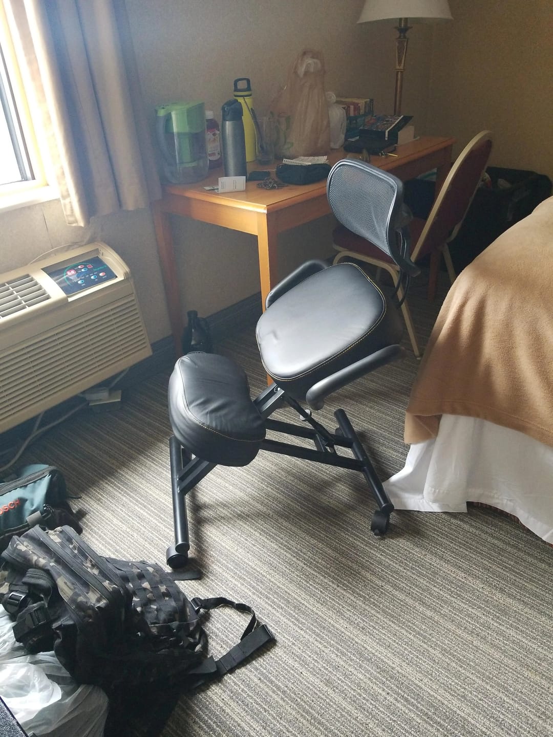 Customer photo review of Ergonomic Kneeling Chair with Backrest