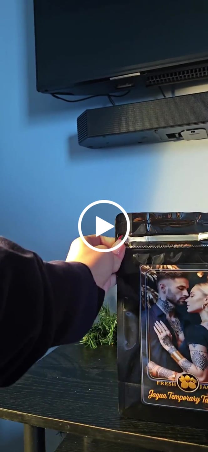 Customer video review of Temporary Tattoo Pro Kit – 1 oz Jagua Gel