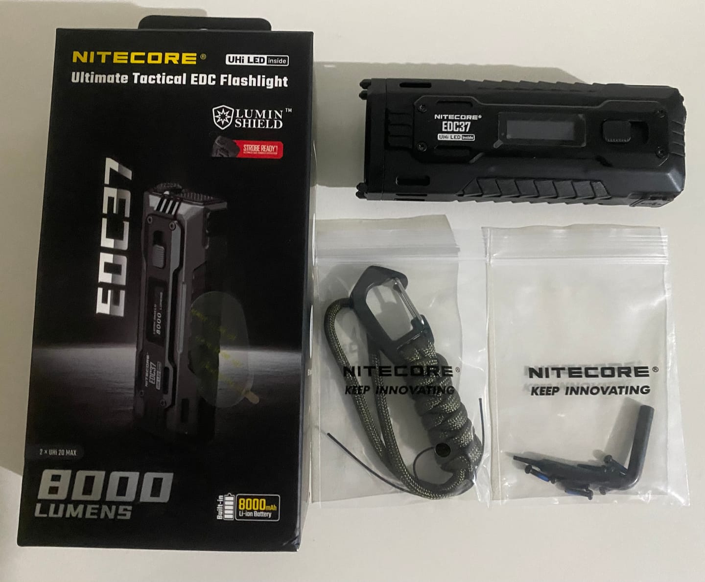 Customer photo review of EDC37 - 8000 lumens