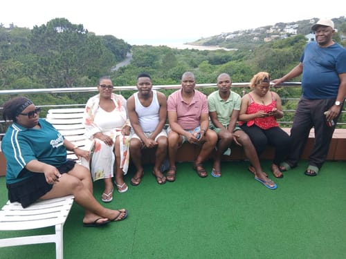 Customer photo review of Desert Sandals - Brown