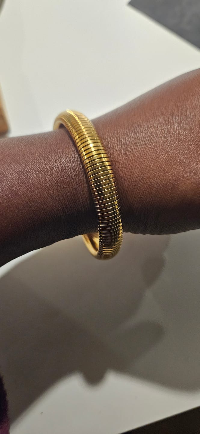 Customer photo review of Ibiza Chunky Bangle (Bundle)