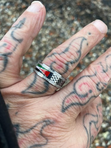 Customer photo review of Palestine Heritage Ring