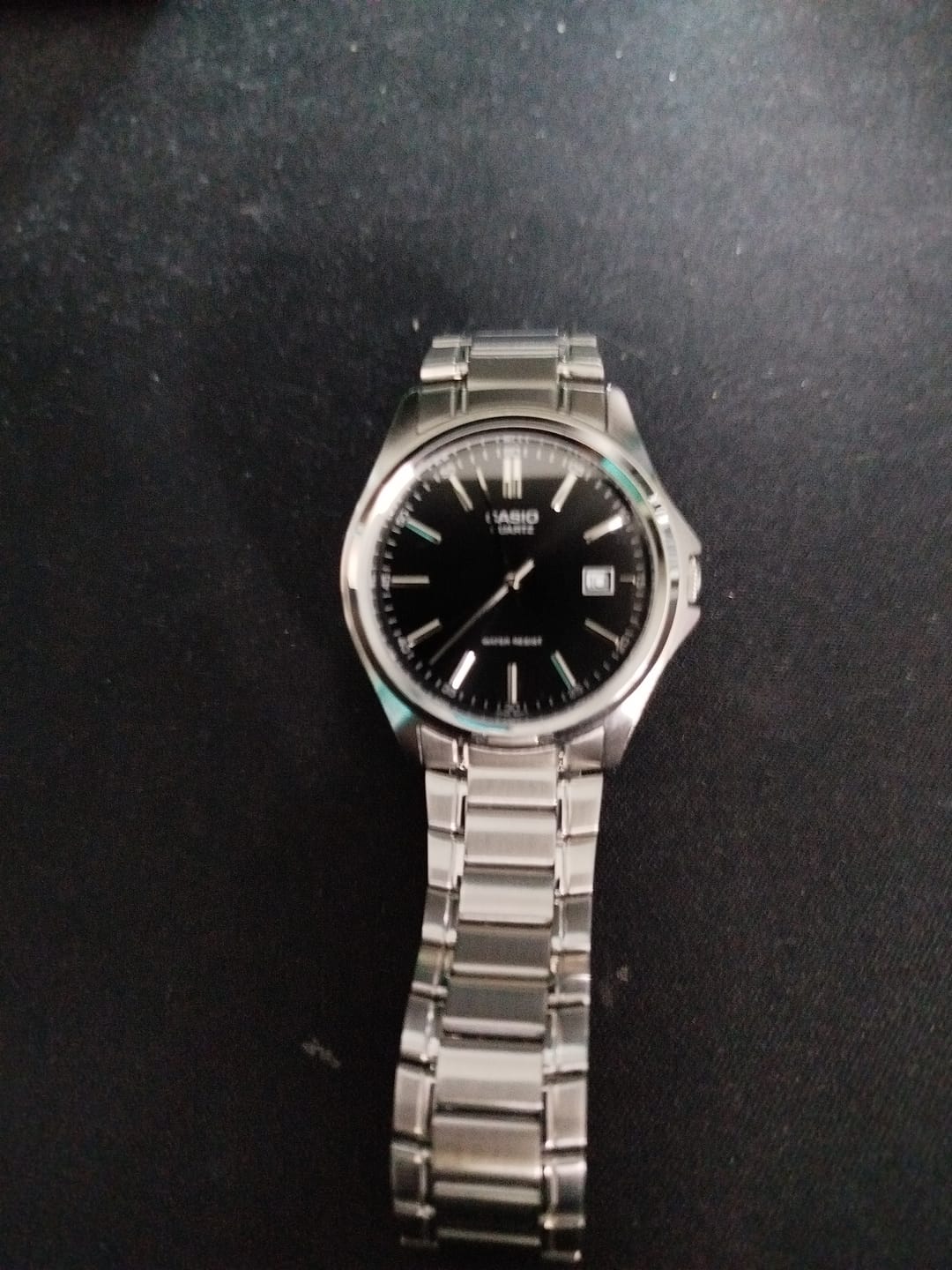 Customer photo review of Reloj Casio Análogo MTP-1183A-1A Negro Acero Inoxidable