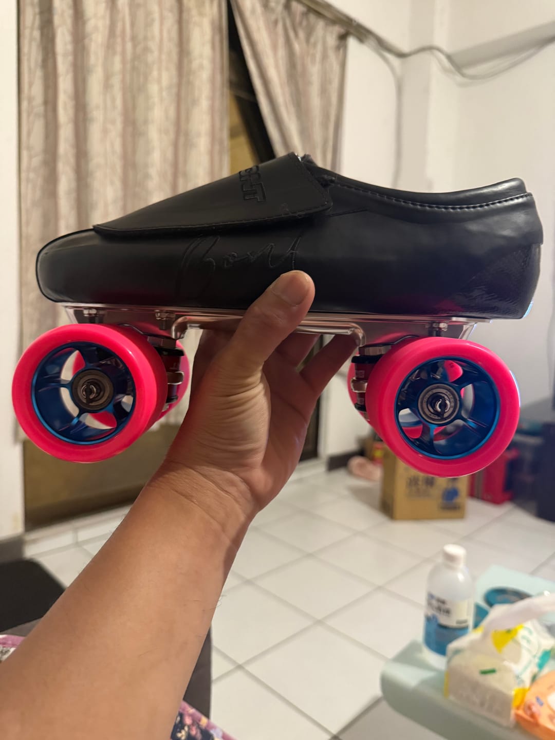 Customer photo review of Royal Assassin Indoor Roller Skate Wheels