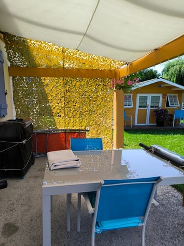 Customer photo review of Filet de camouflage renforcé sable