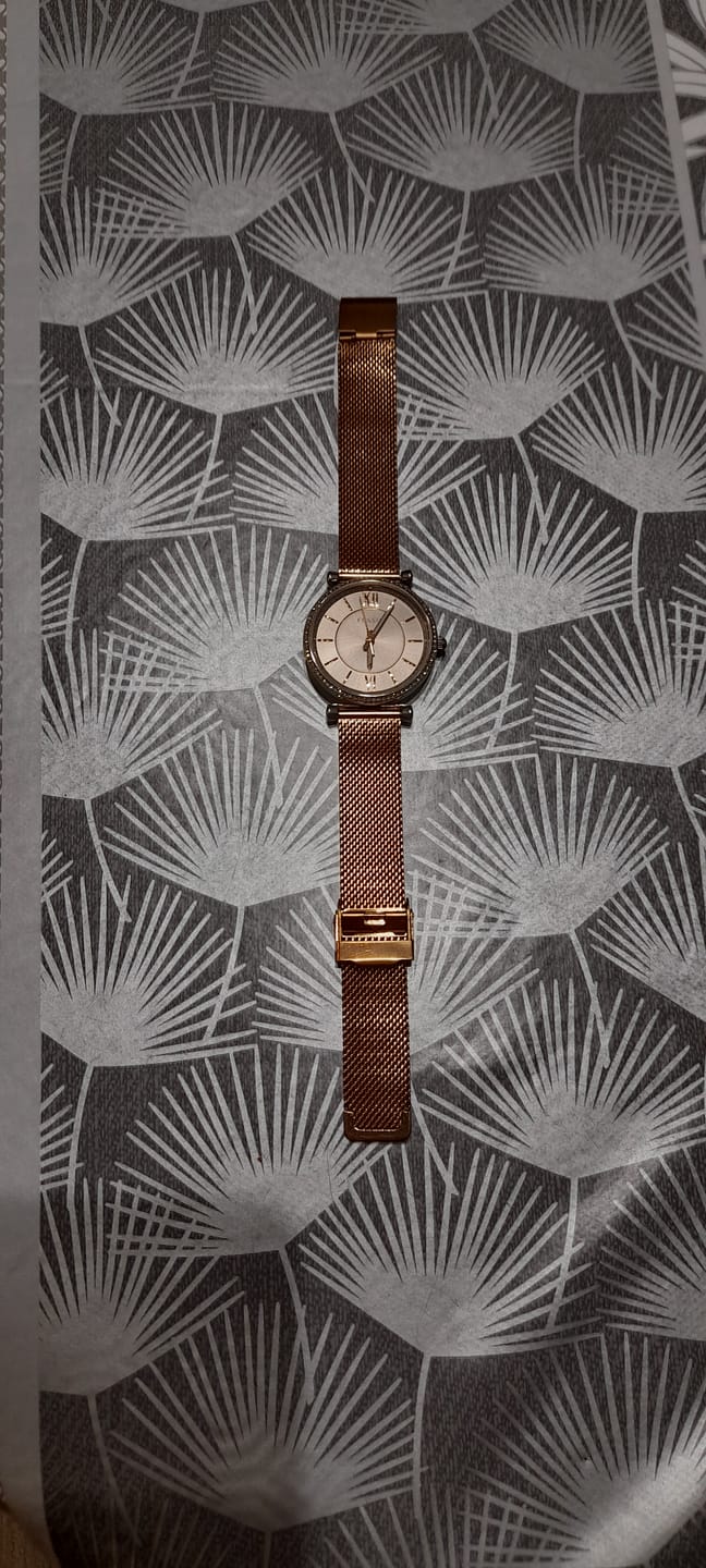 Customer photo review of Bracelet Montre Maille Milanaise